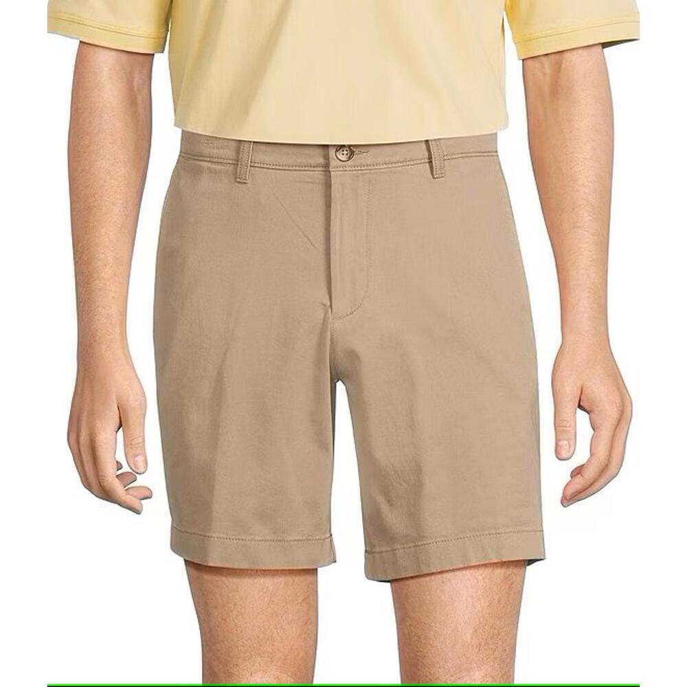 Roundtree & Yorke Microfiber Flat Frt 8" Inseam Shorts -‎ NWT